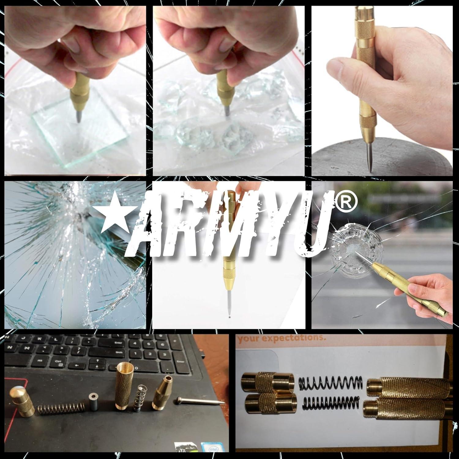 Herramienta Rompe Ventanas Emergencia EMT 2-Pack - Carga por Resorte