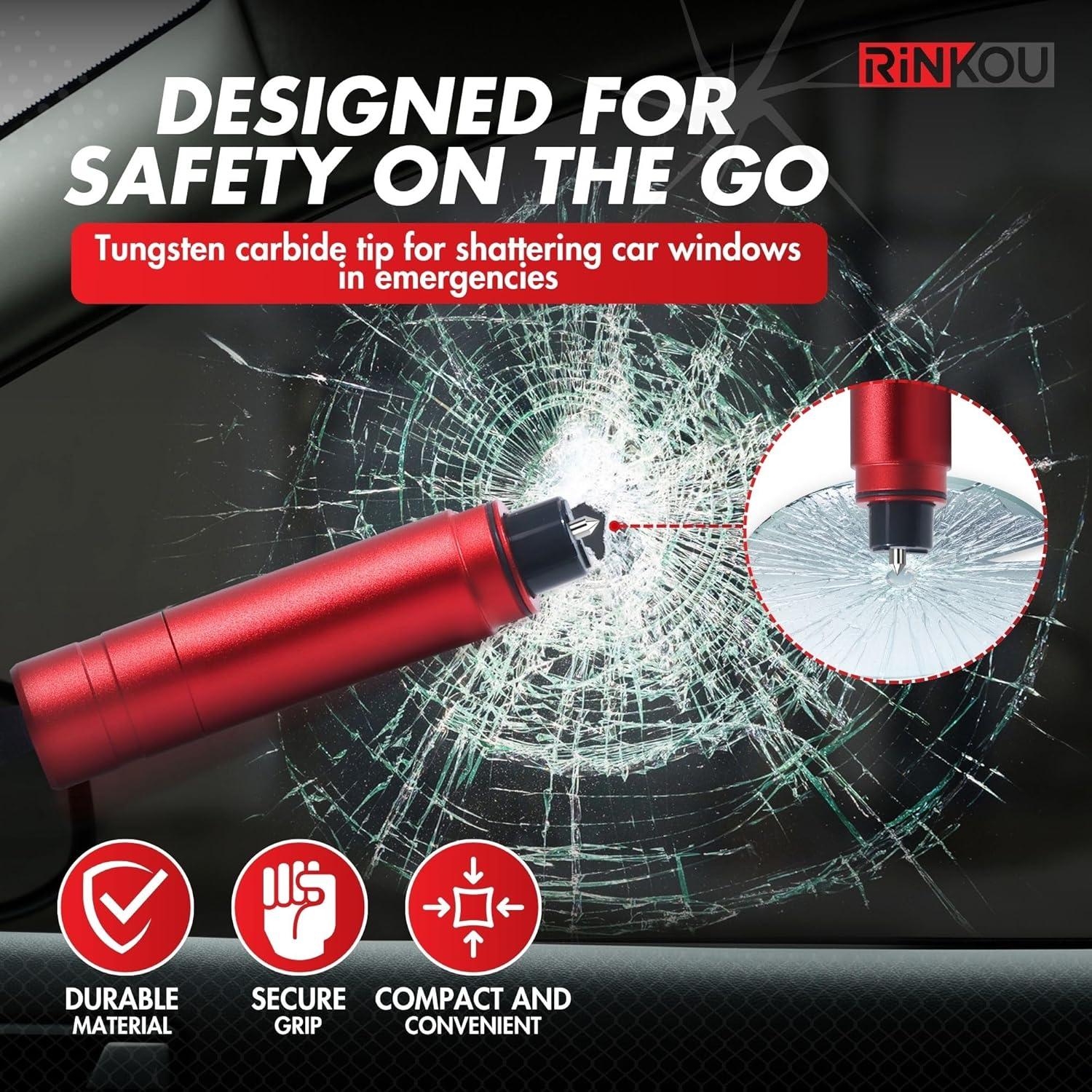 Cortador de Cinturón y Rompedor de Ventanas Rinkou - 2 Piezas