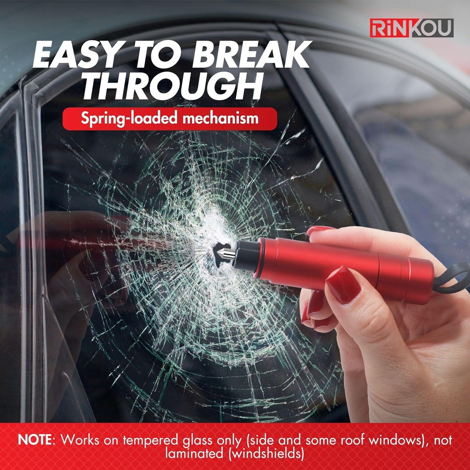 Cortador de Cinturón y Rompedor de Ventanas Rinkou - 2 Piezas