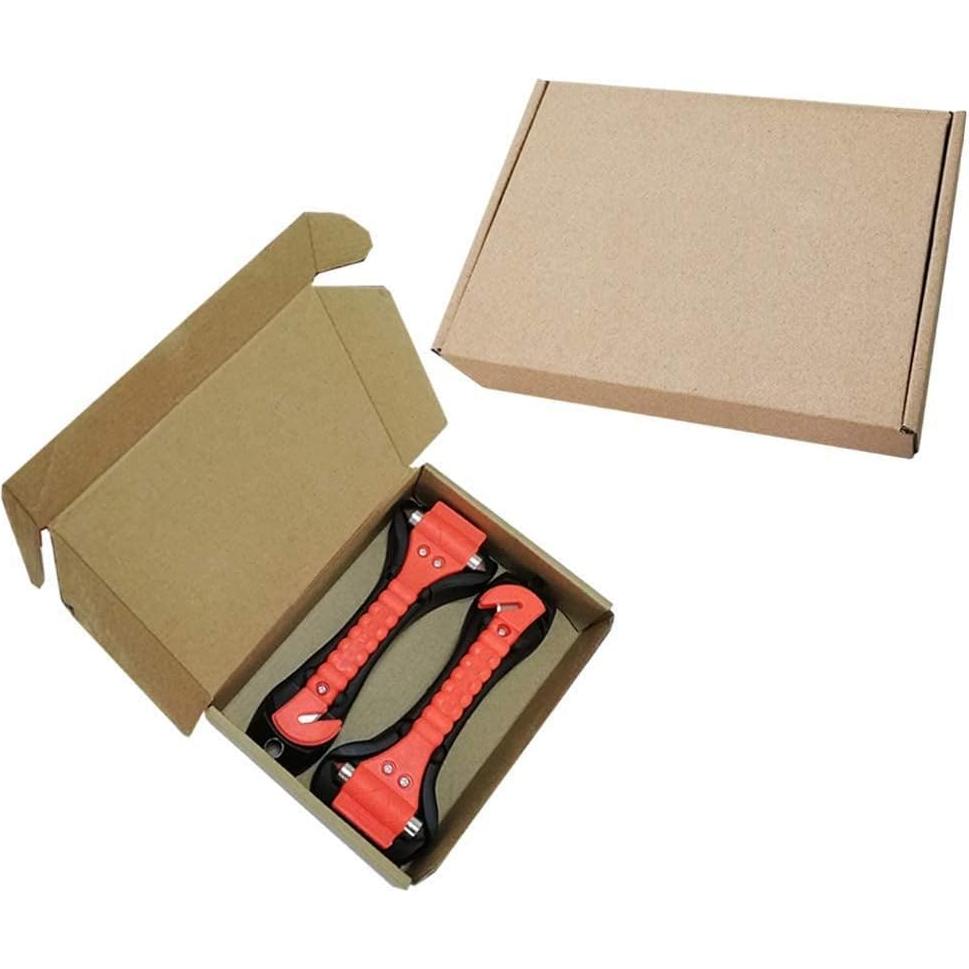 Martillo de Seguridad Genérico para Romper Vidrios - 2 Juegos