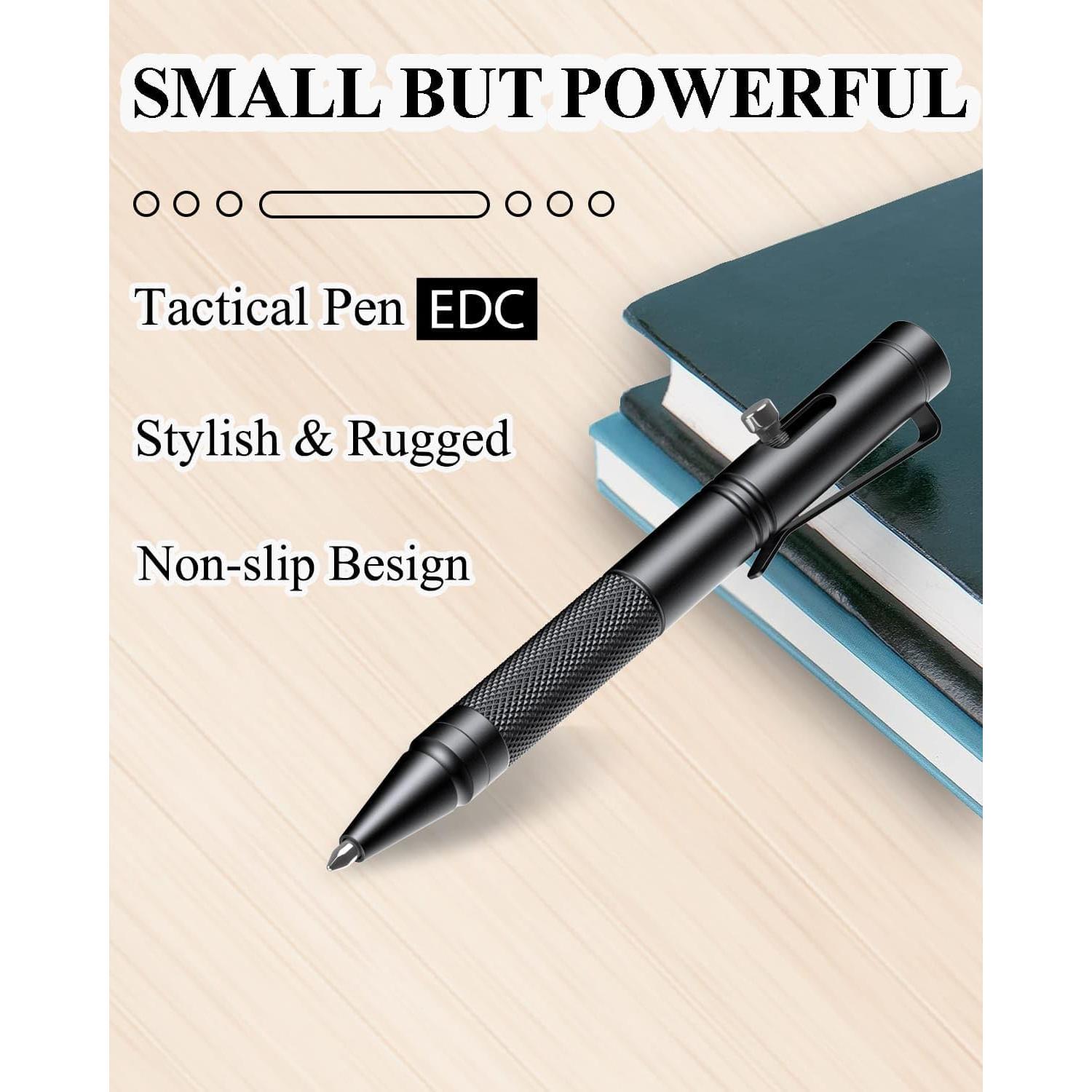 Mini Bolígrafo Táctico Lsqurel 4.3" Aluminio 6061-T6