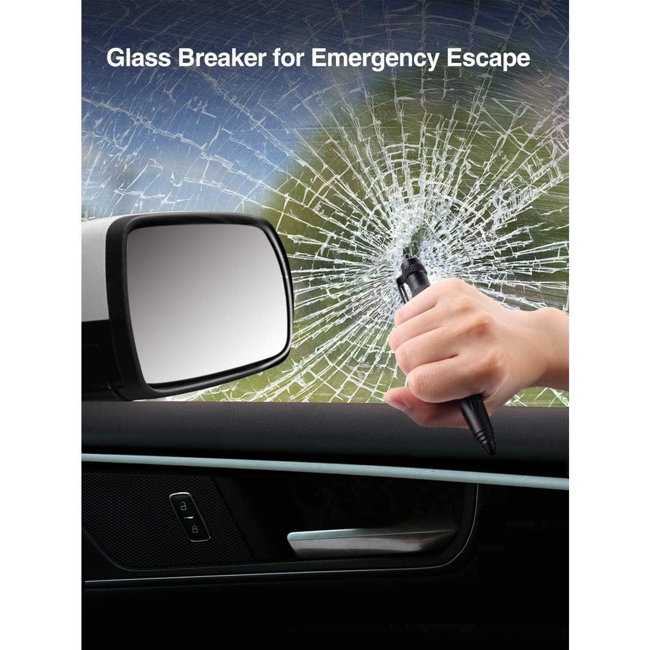 Paquete de 3 Bolígrafos Tácticos Axmerdal de Aluminio 1.5cm