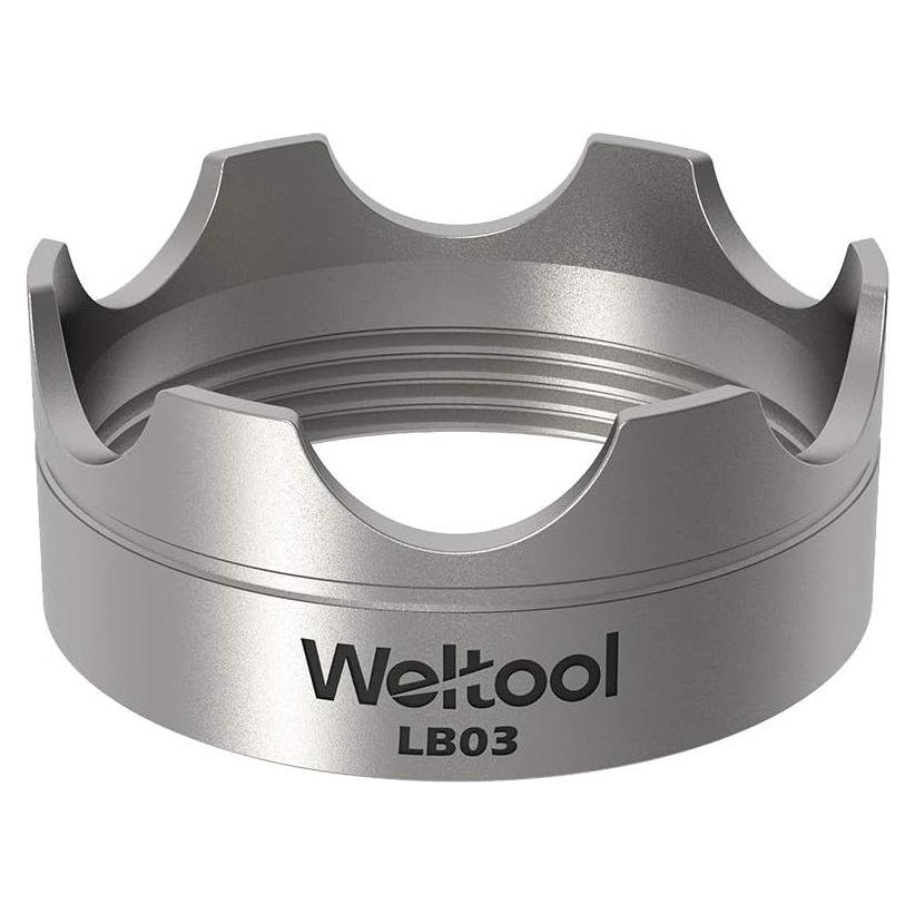 Bezel de Ataque Weltool para Linternas Maglite C/D - Acero Inoxidable
