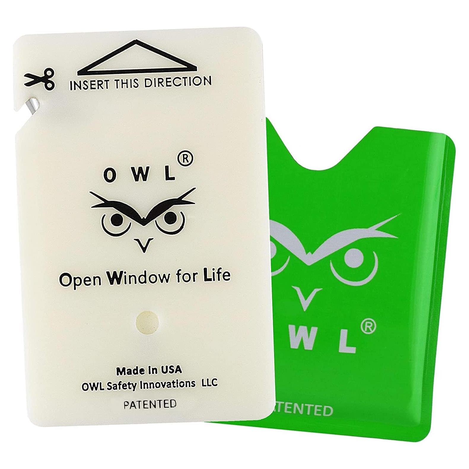 Rompedor de Cristales y Cortador de Cinturón OWL - Verde