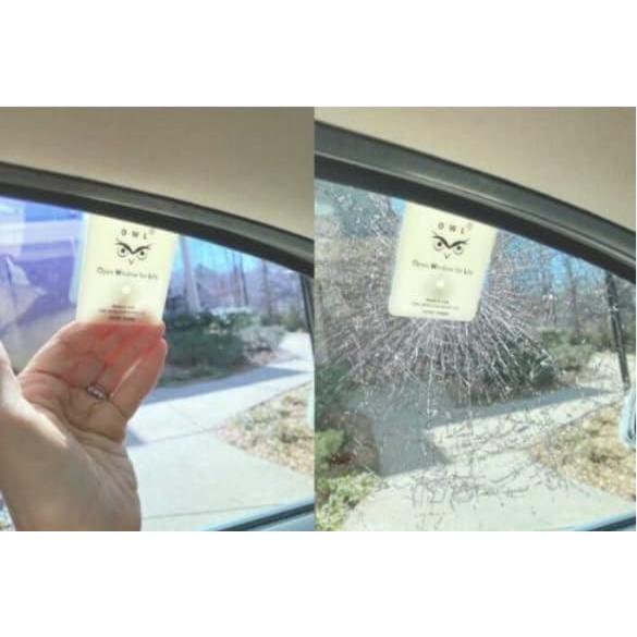 Rompedor de Cristales y Cortador de Cinturón OWL - Verde