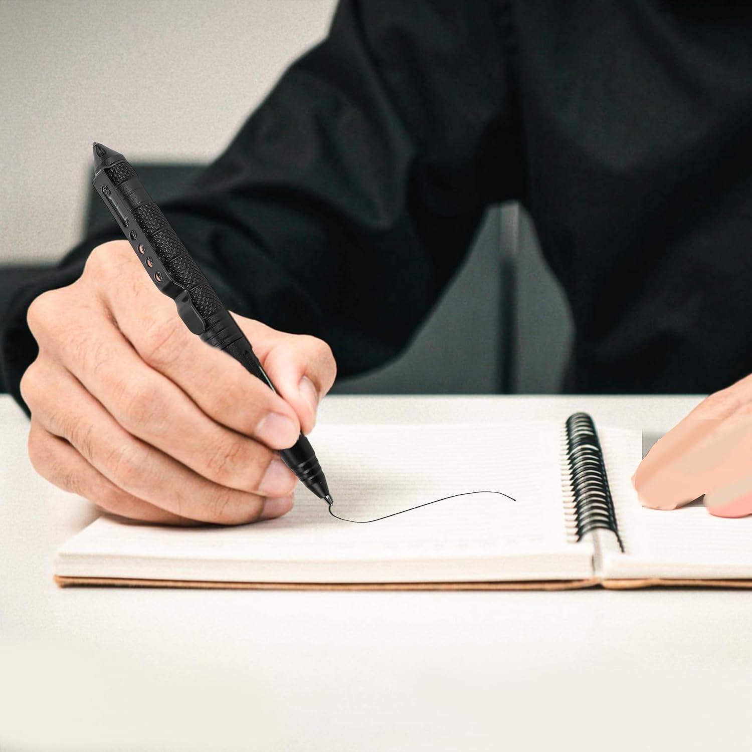 Juego de 3 bolígrafos tácticos BuleVina con rompevidrios