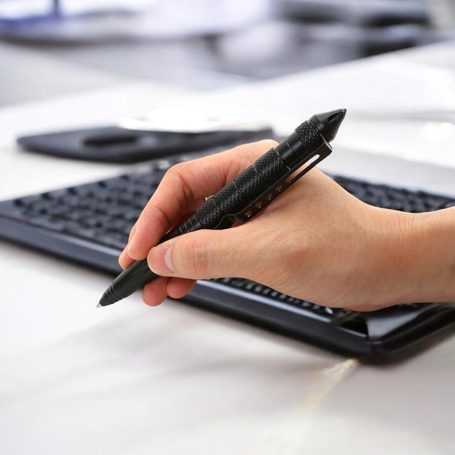 Juego de 3 bolígrafos tácticos BuleVina con rompevidrios