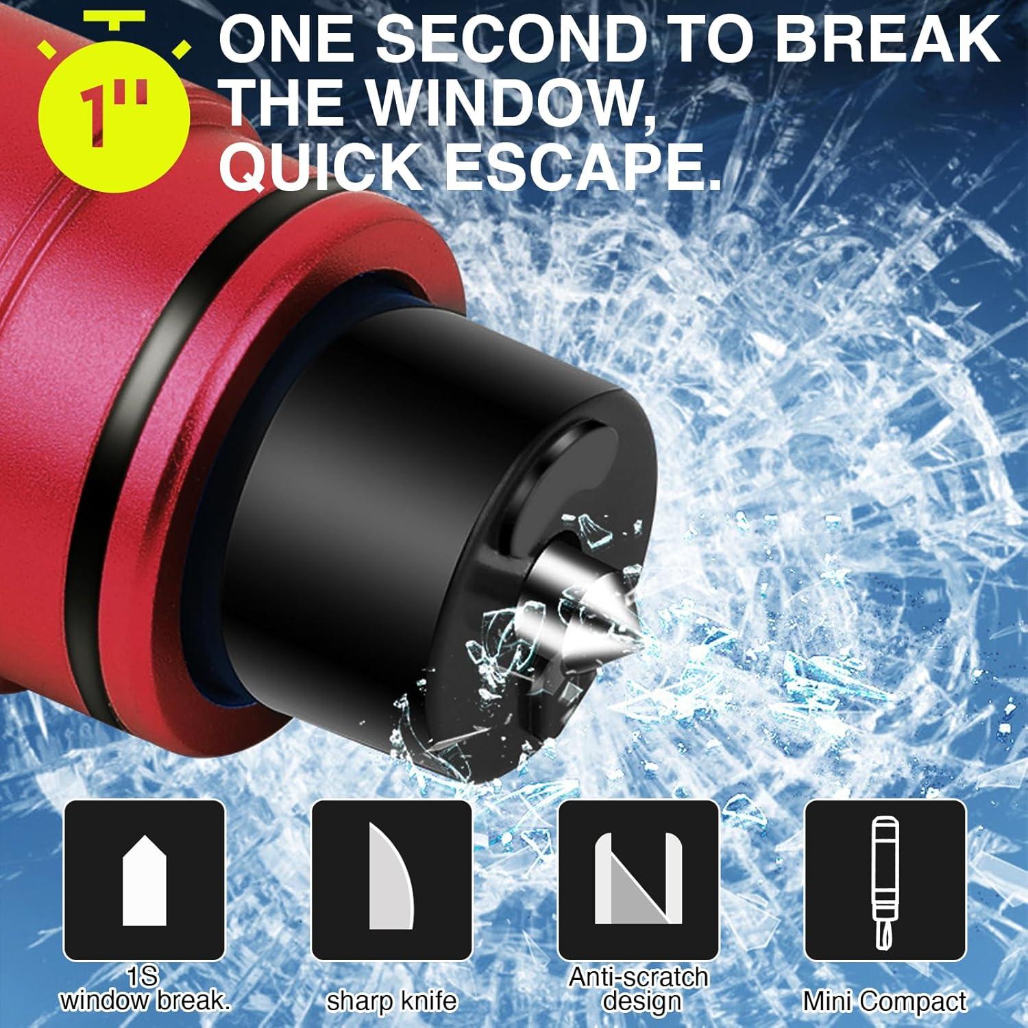 Juego de 2 Martillos de Seguridad Wenvastree para Automóvil