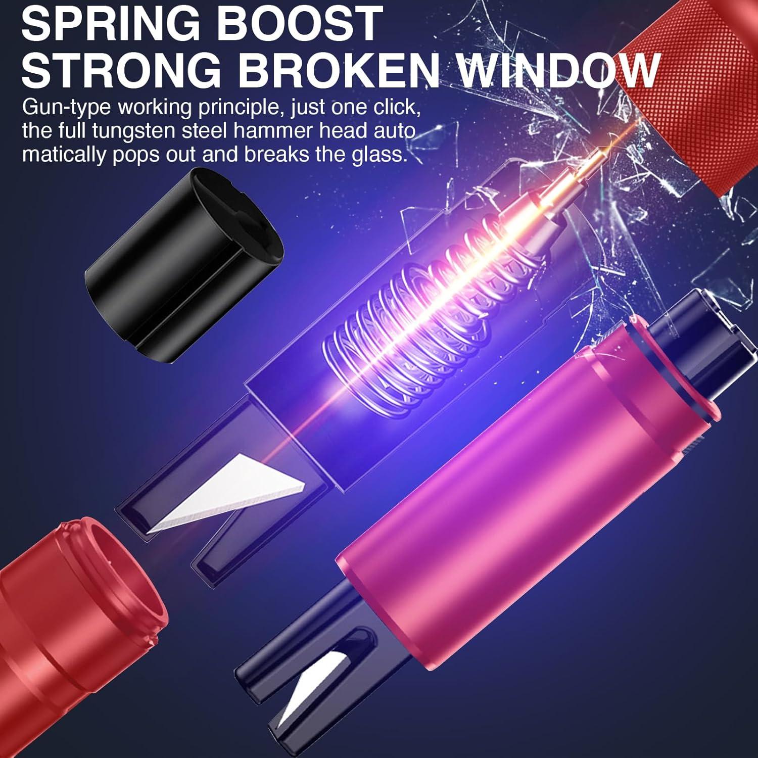 Juego de 2 Martillos de Seguridad Wenvastree para Automóvil