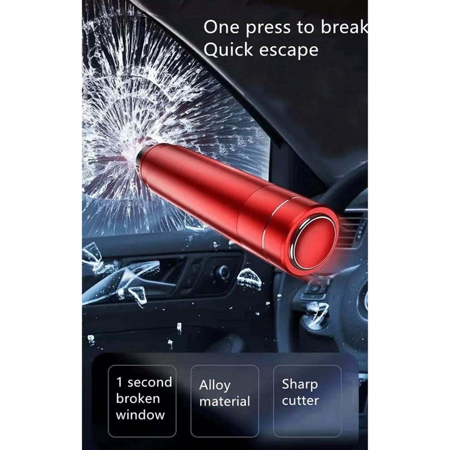 Martillo de Seguridad HHXS - Rompedor de Ventanas y Cortador de Cinturón