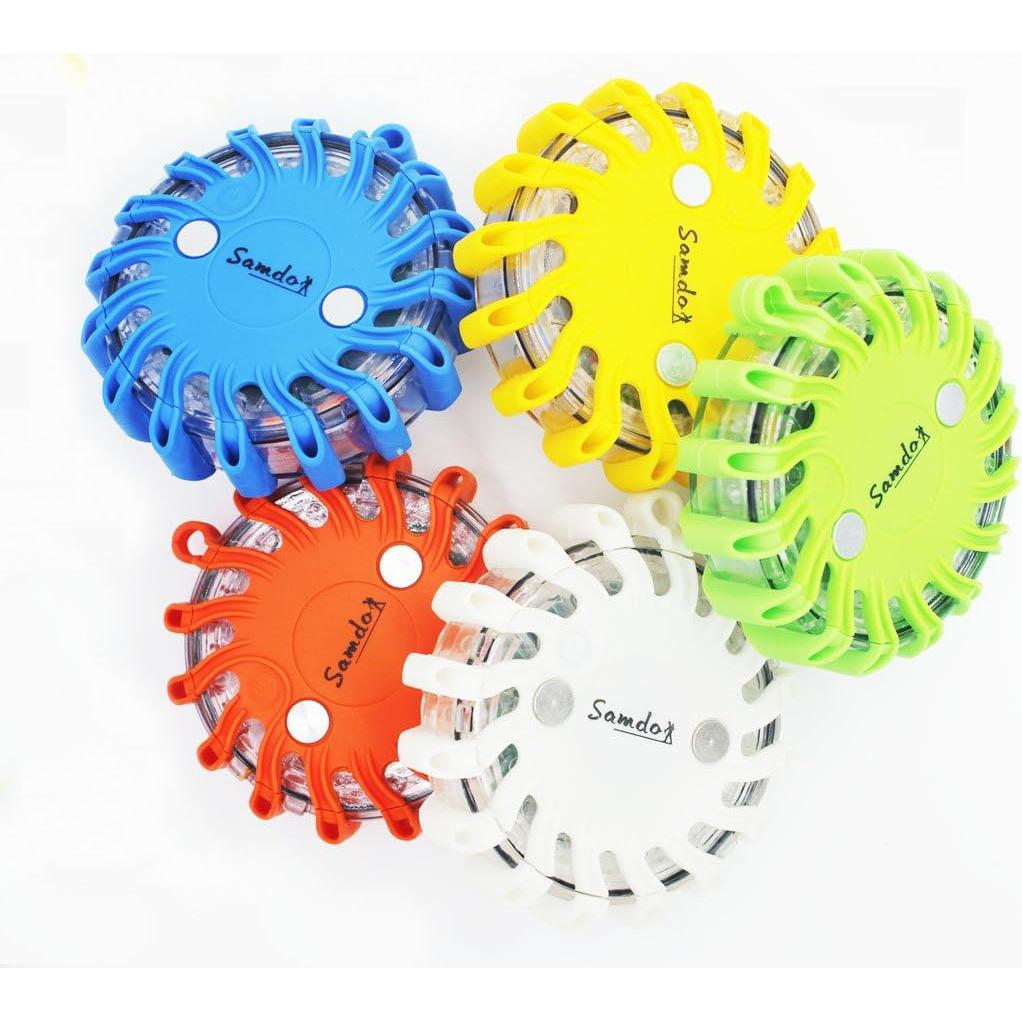 Lámpara de Beacon Magnética Impermeable SAMDO Verde 9 Patrones