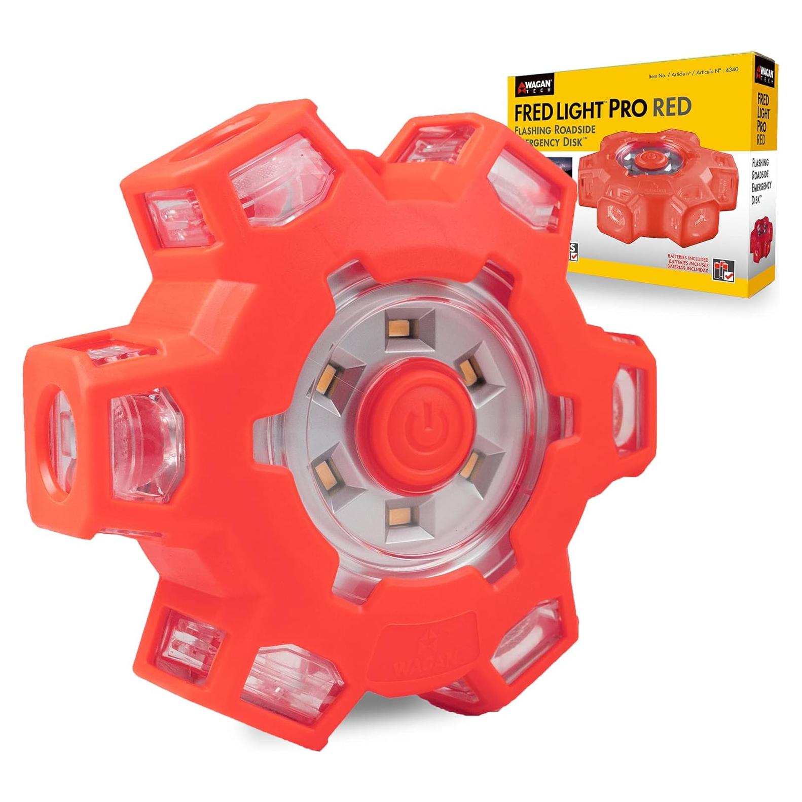 Disco de Emergencia Wagan EL4340 LED Rojo IP67 6 Modos