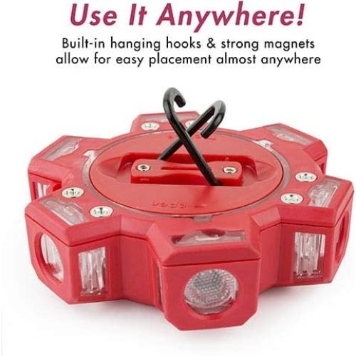 Disco de Emergencia Wagan EL4340 LED Rojo IP67 6 Modos