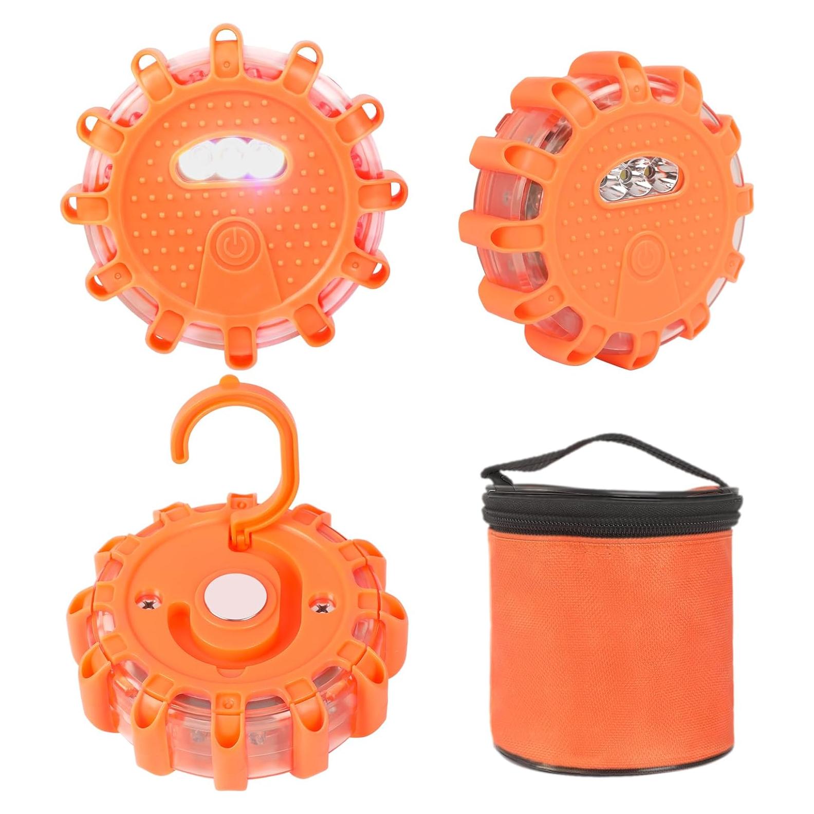 Paquete de 3 luces de emergencia LED Yinaolan - 9 modos