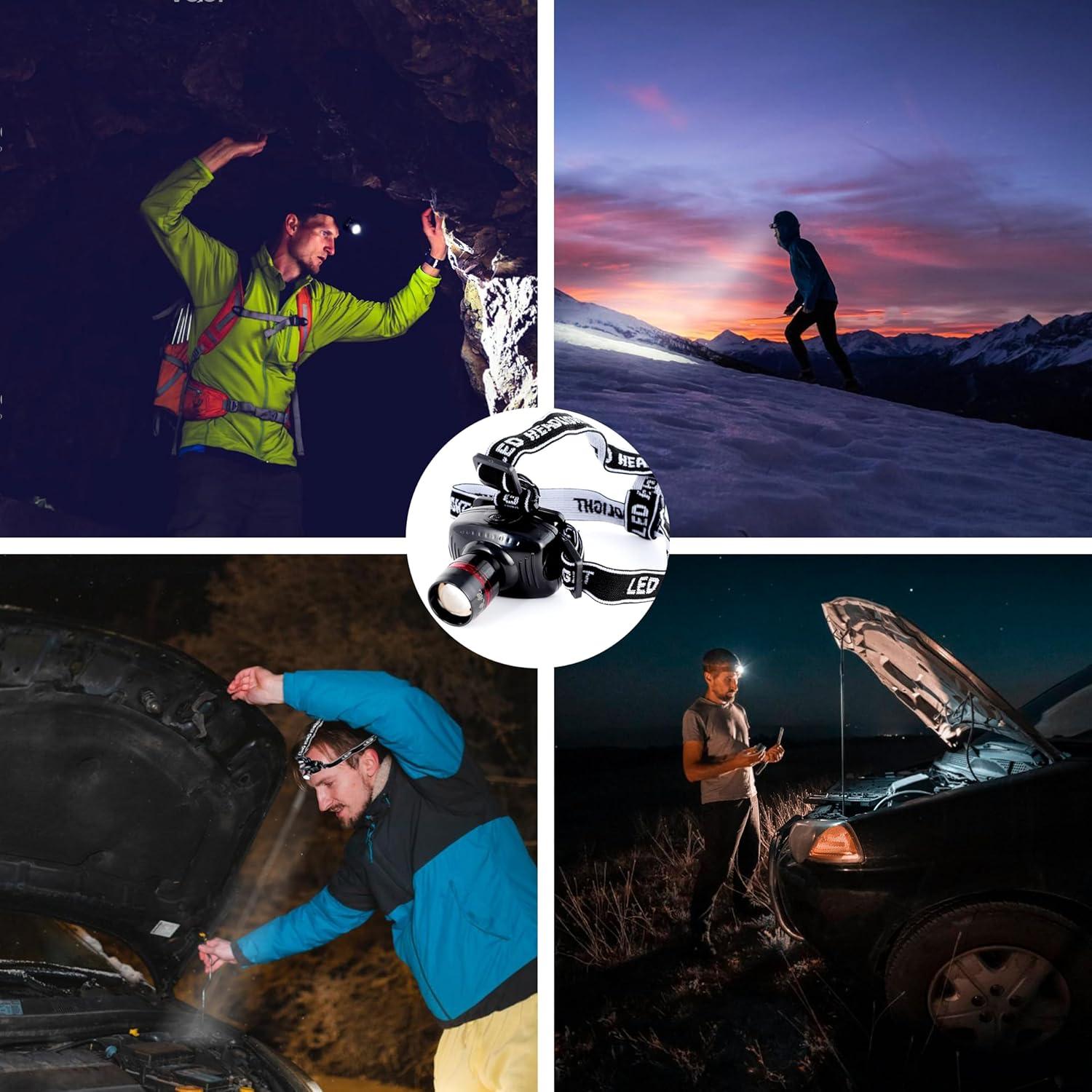 Kit de Emergencia en Carretera LIANXIN GJB-35 con Linterna y Cables