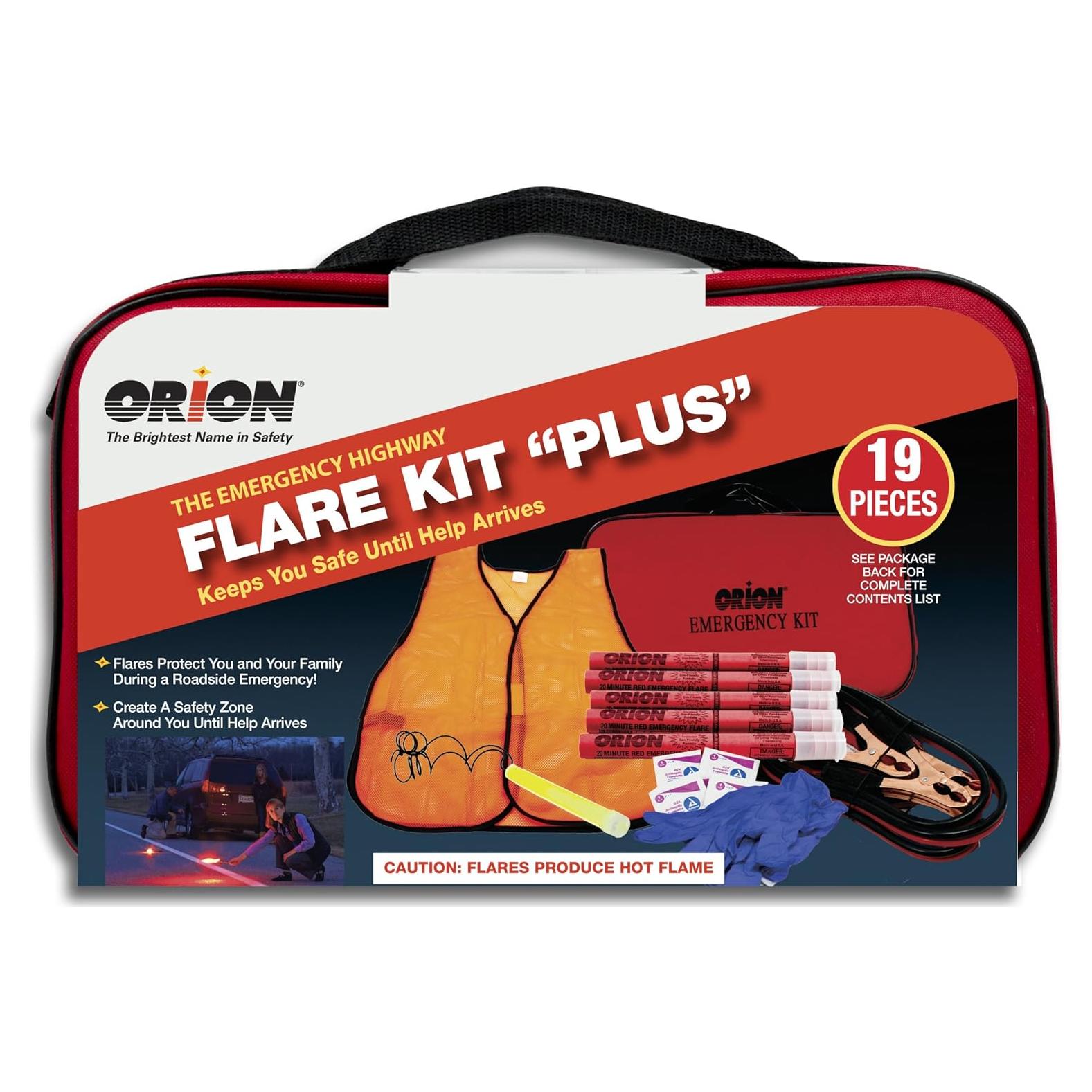 Kit de Señales de Emergencia Orion 8905 con Primeros Auxilios