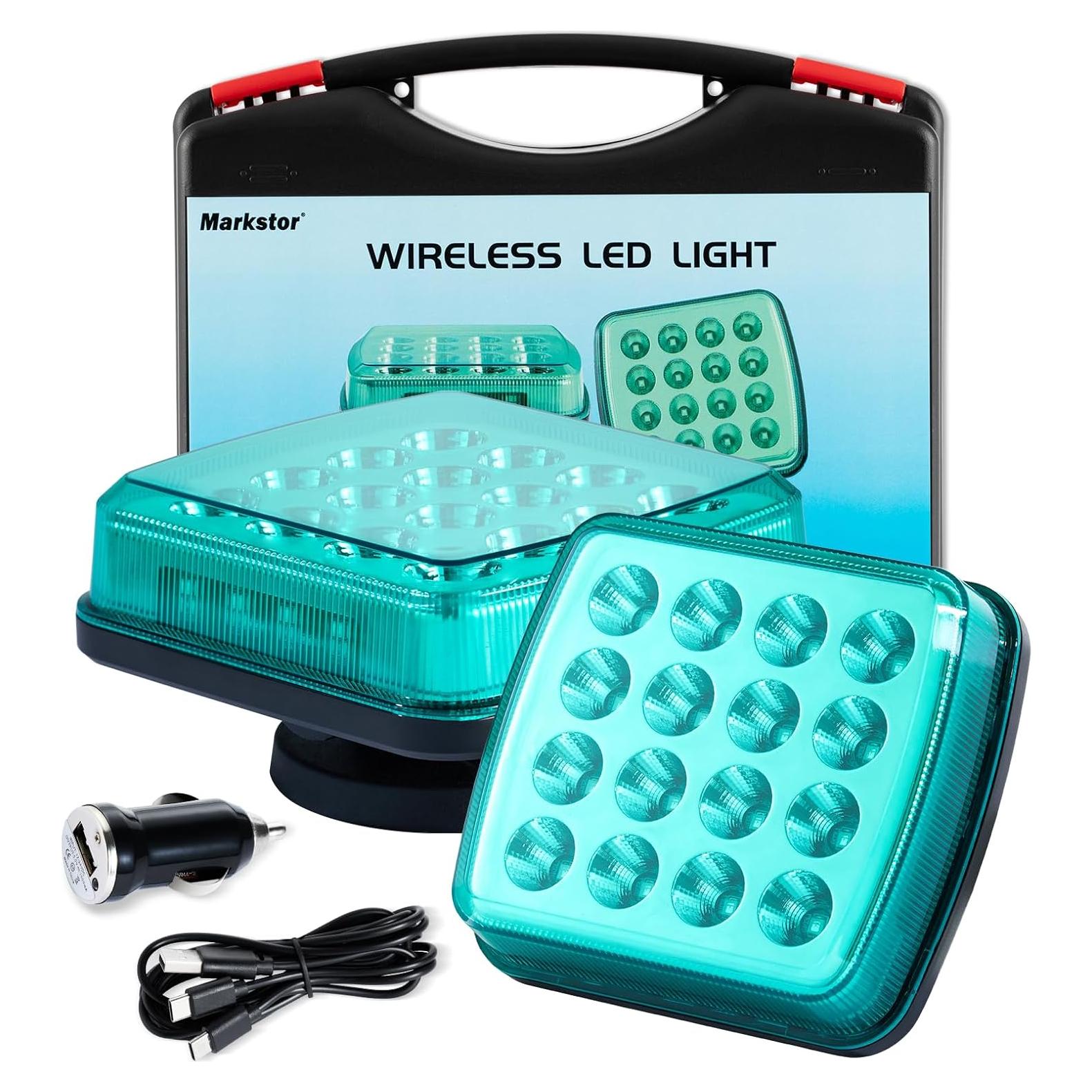 Flares LED Inalámbricos Markstor MST-06A para Emergencias