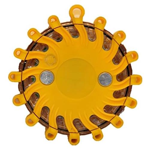 Luz de Advertencia LED Ámbar ESafety Lights PF16LLM 9 Funciones