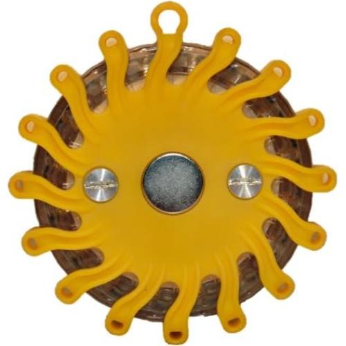 Luz de Advertencia LED Ámbar ESafety Lights PF16LLM 9 Funciones