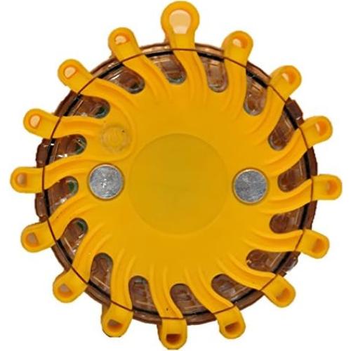 Luz de Advertencia LED Ámbar ESafety Lights PF16LLM 9 Funciones