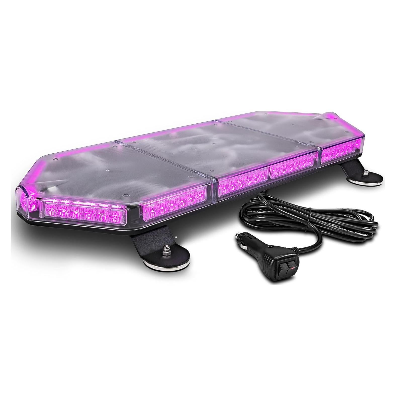 Barra de Luz Estroboscópica LED LAMPHUS 66 cm Morada 80W