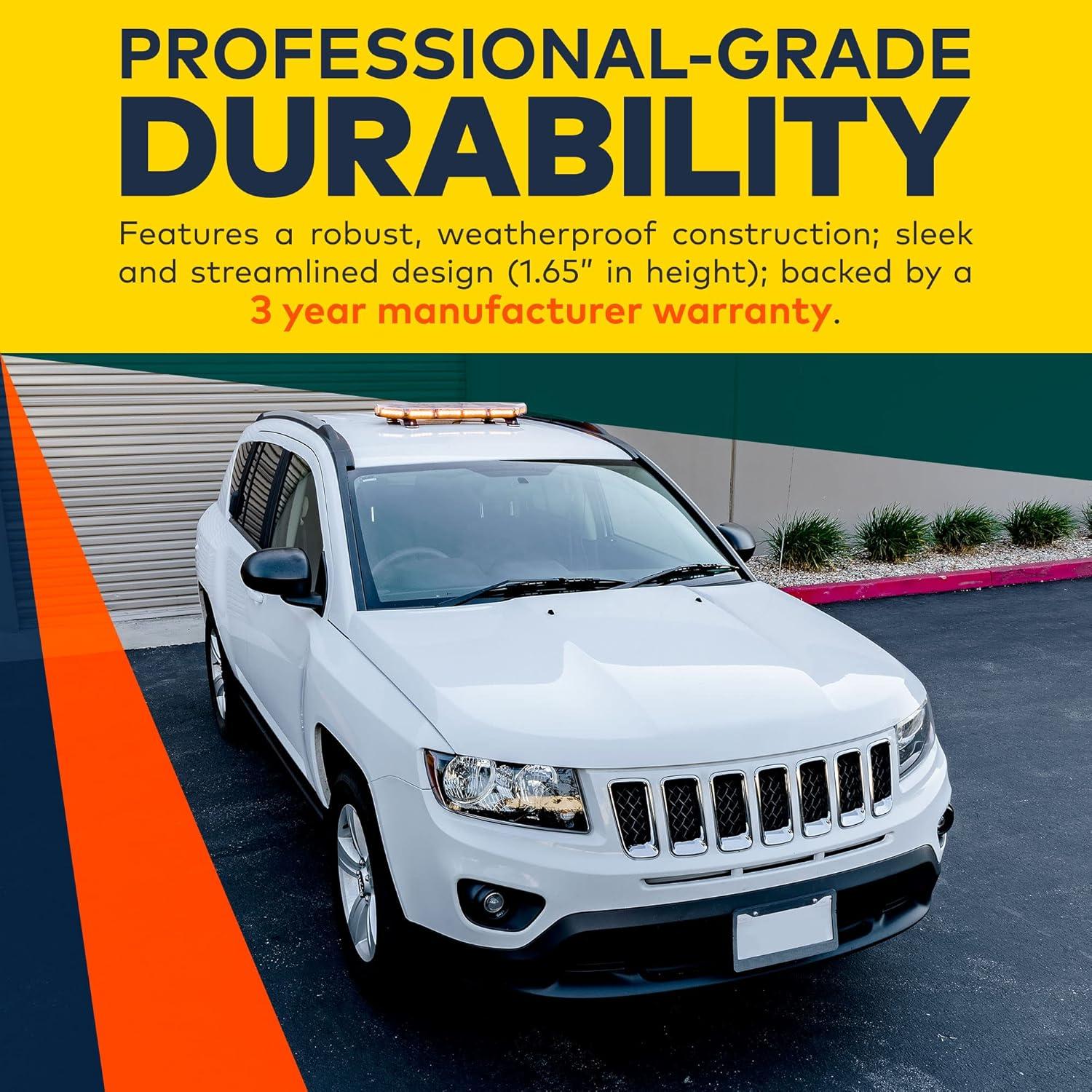 Barra de Luz Estroboscópica LED LAMPHUS 66 cm Morada 80W