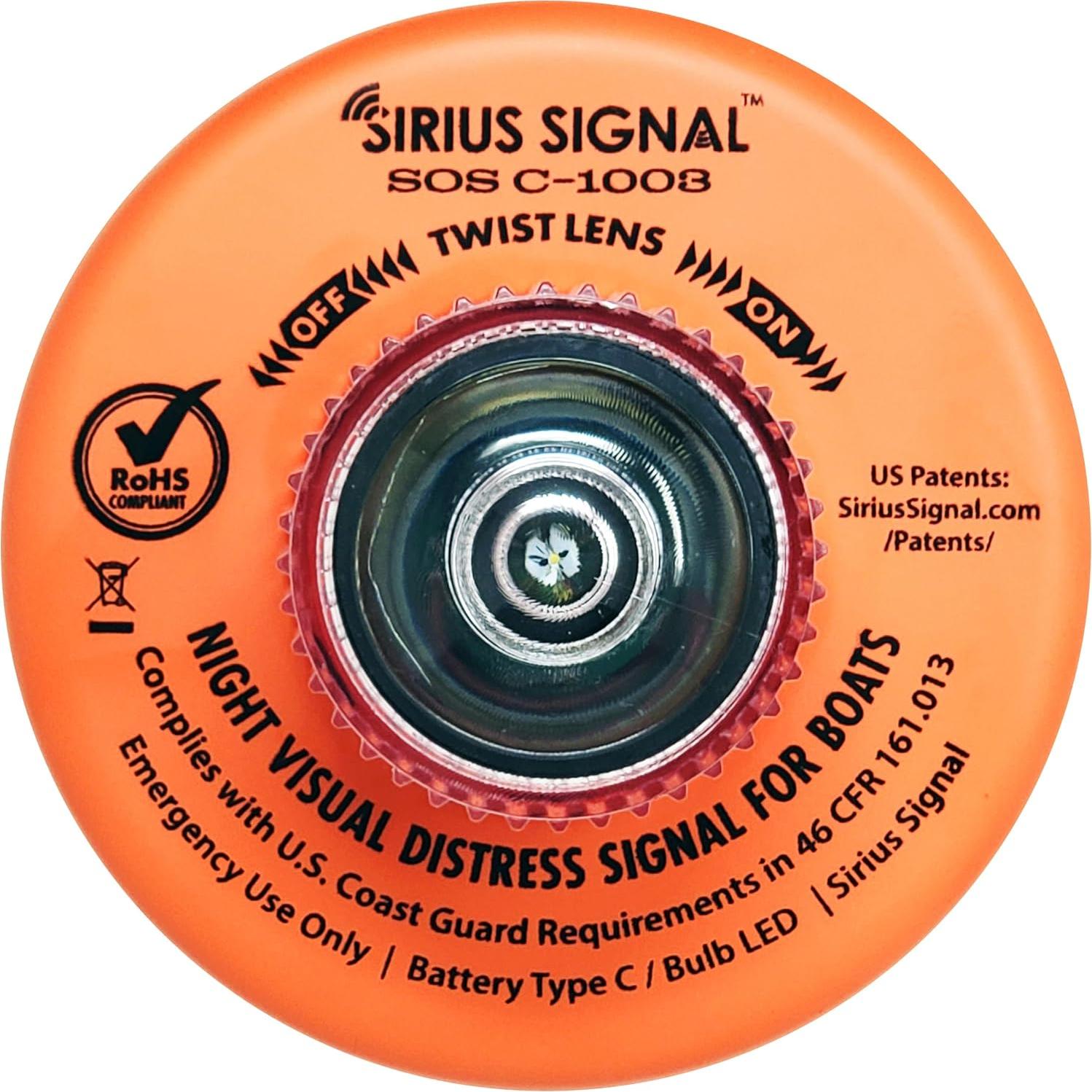 Señal de Emergencia LED SOS Sirius Signal C-1003 - 60 Horas
