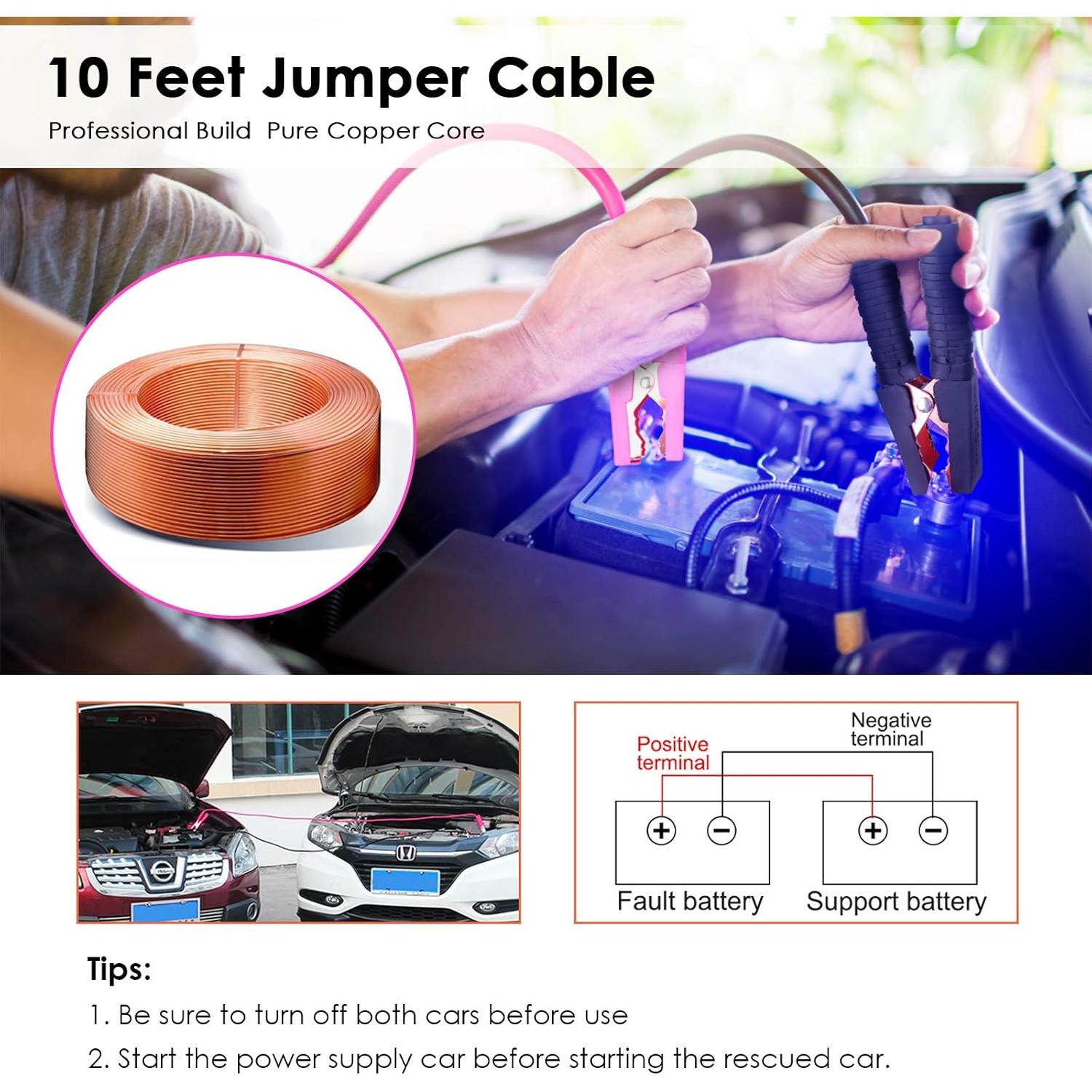 Kit de Emergencia para Automóviles Thinkwork Rosa 10 Piezas