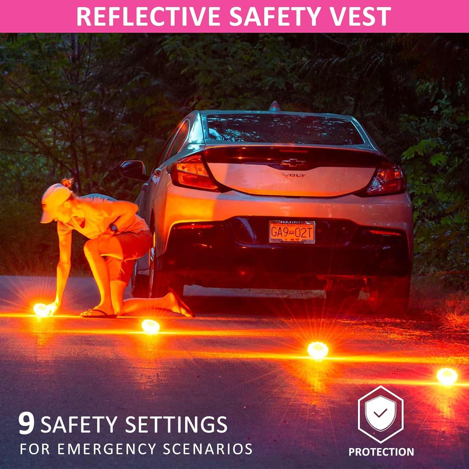 Kit de Emergencia para Automóvil HLWDFLZ 77 Piezas Rosa