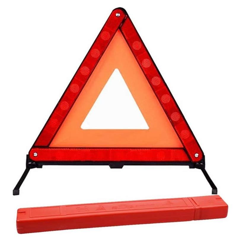 Triángulo de Advertencia Plegable AISIBO 43 cm Reflectante