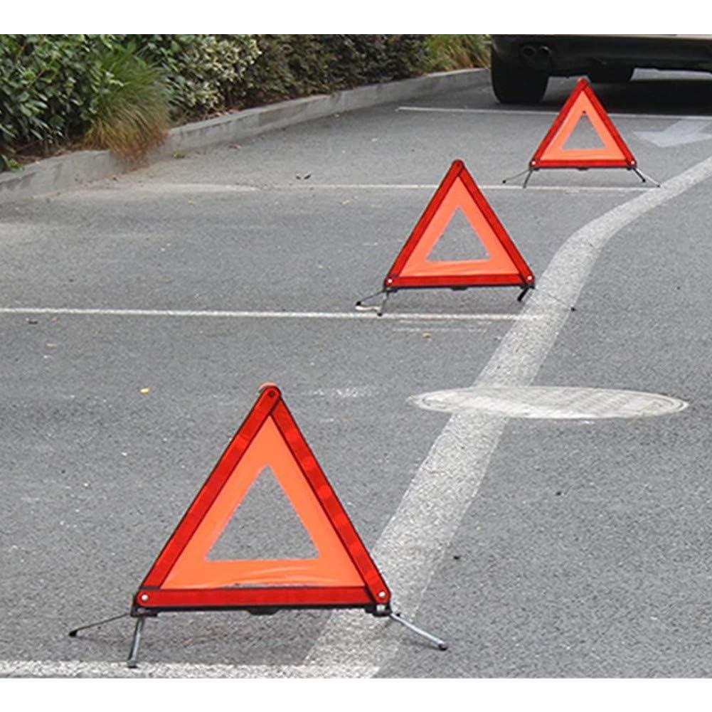 Triángulo de Advertencia Plegable AISIBO 43 cm Reflectante