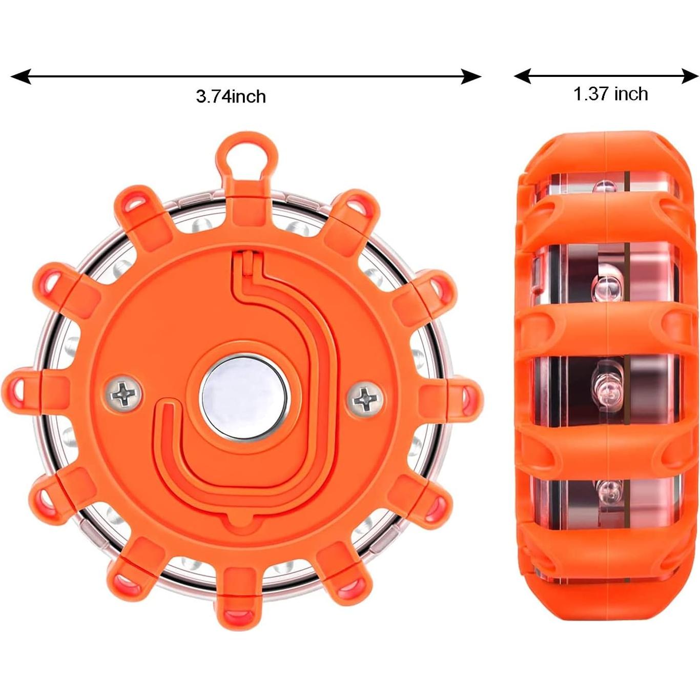Flares LED de Emergencia Kitgo - Luz de Advertencia para Coche