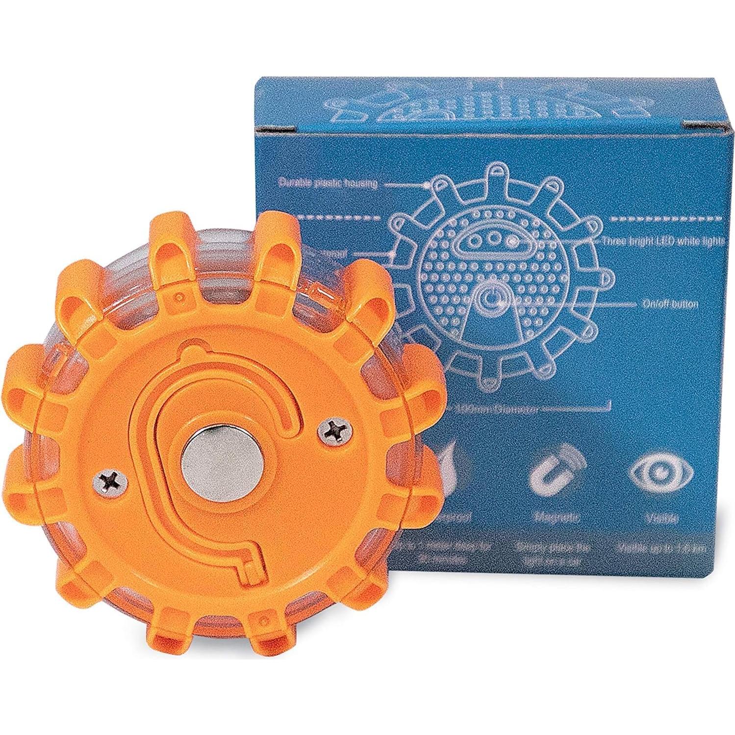 Flares LED de Emergencia Kitgo - Luz de Advertencia para Coche