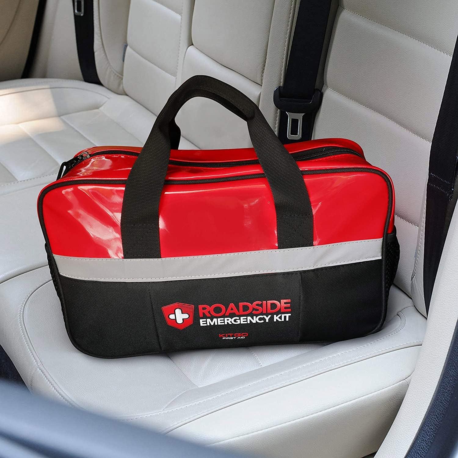 Kitgo Kit de Emergencia para Automóviles 137 Piezas Rojo