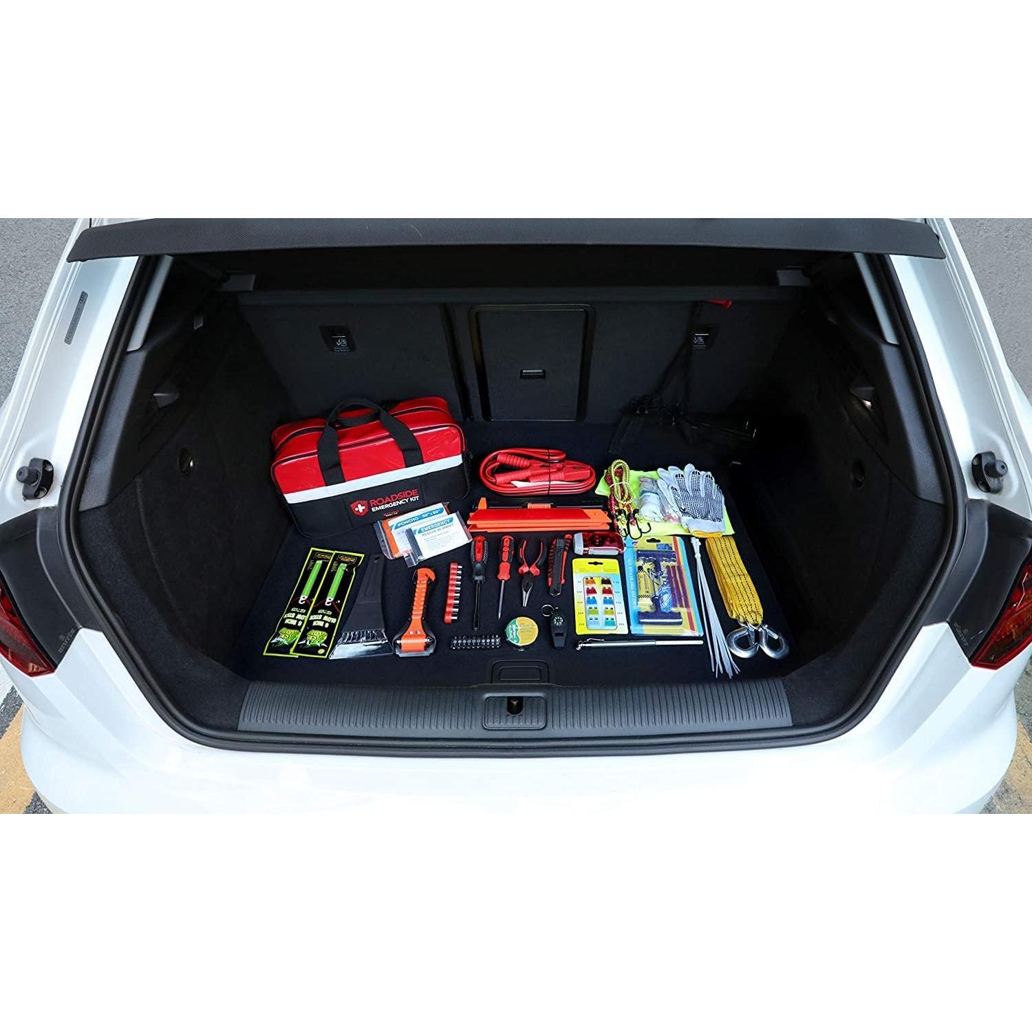 Kitgo Kit de Emergencia para Automóviles 137 Piezas Rojo