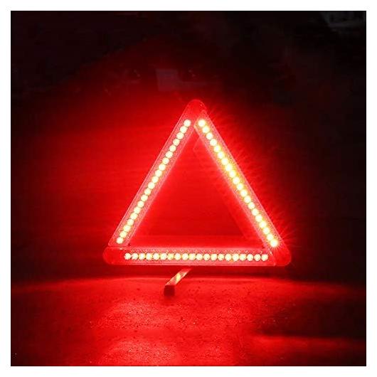 Triángulo de Advertencia LED ZYHW Rojo 60 Luces para Emergencias