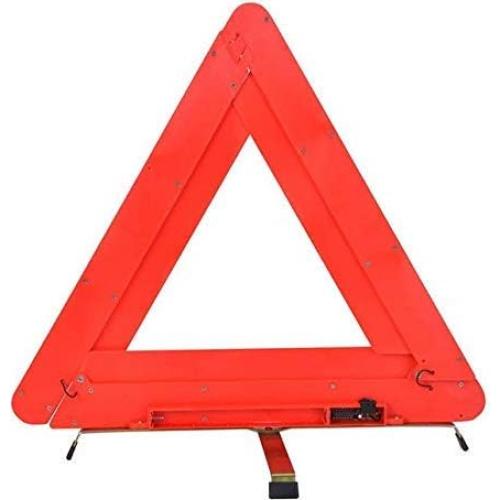 Triángulo de Advertencia LED ZYHW Rojo 60 Luces para Emergencias