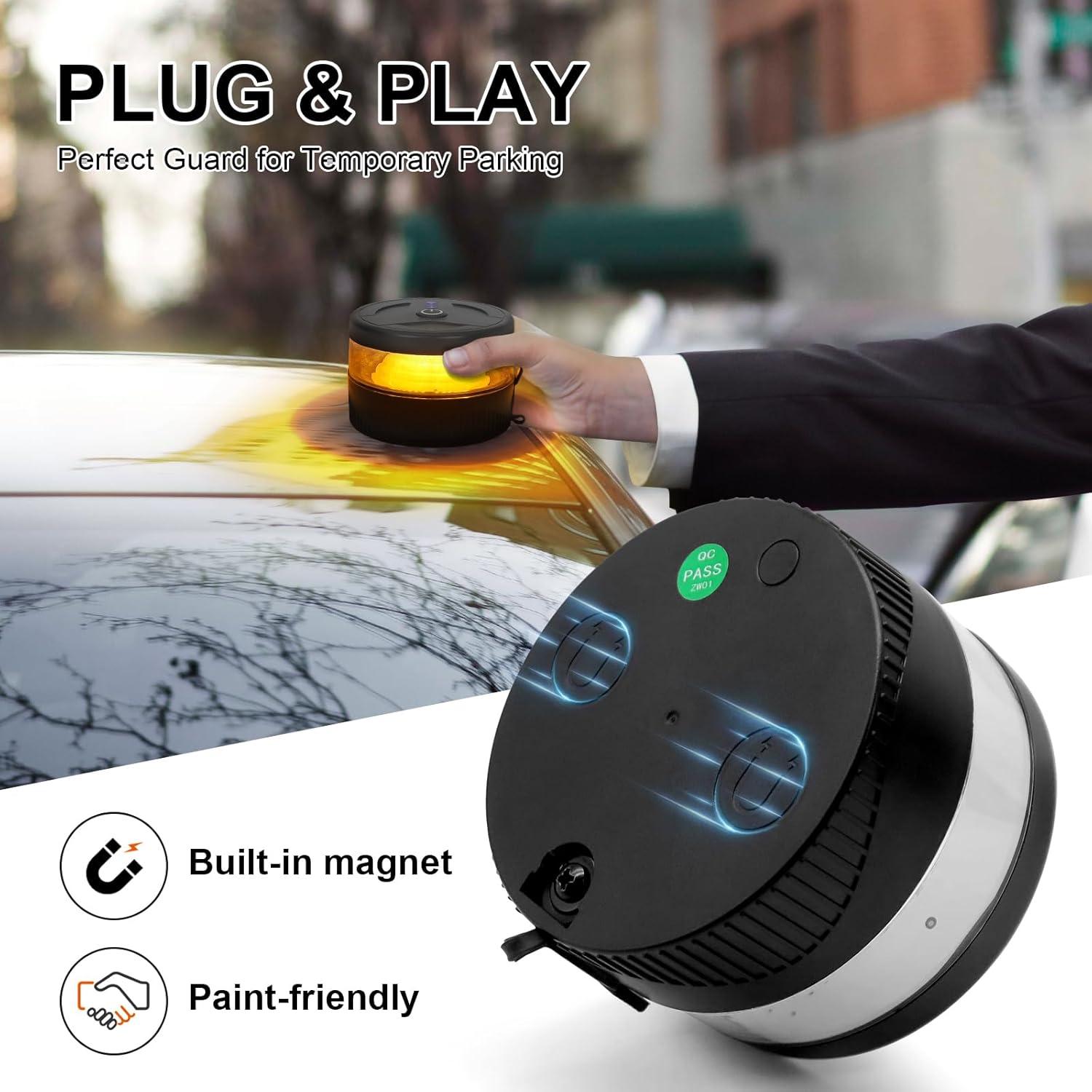 Luz Estroboscópica LED NeaLia Recargable USB-C 12h IP67