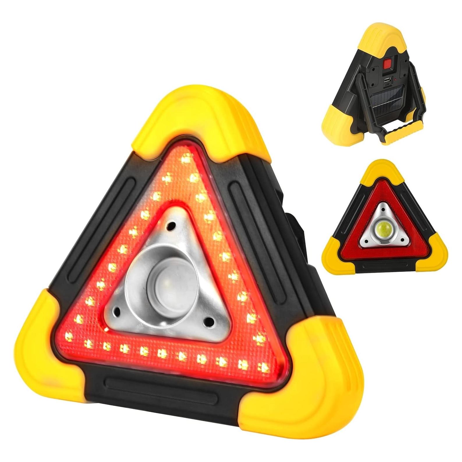 Triángulo Reflectante LED de Emergencia OUYOO - 30W IP65