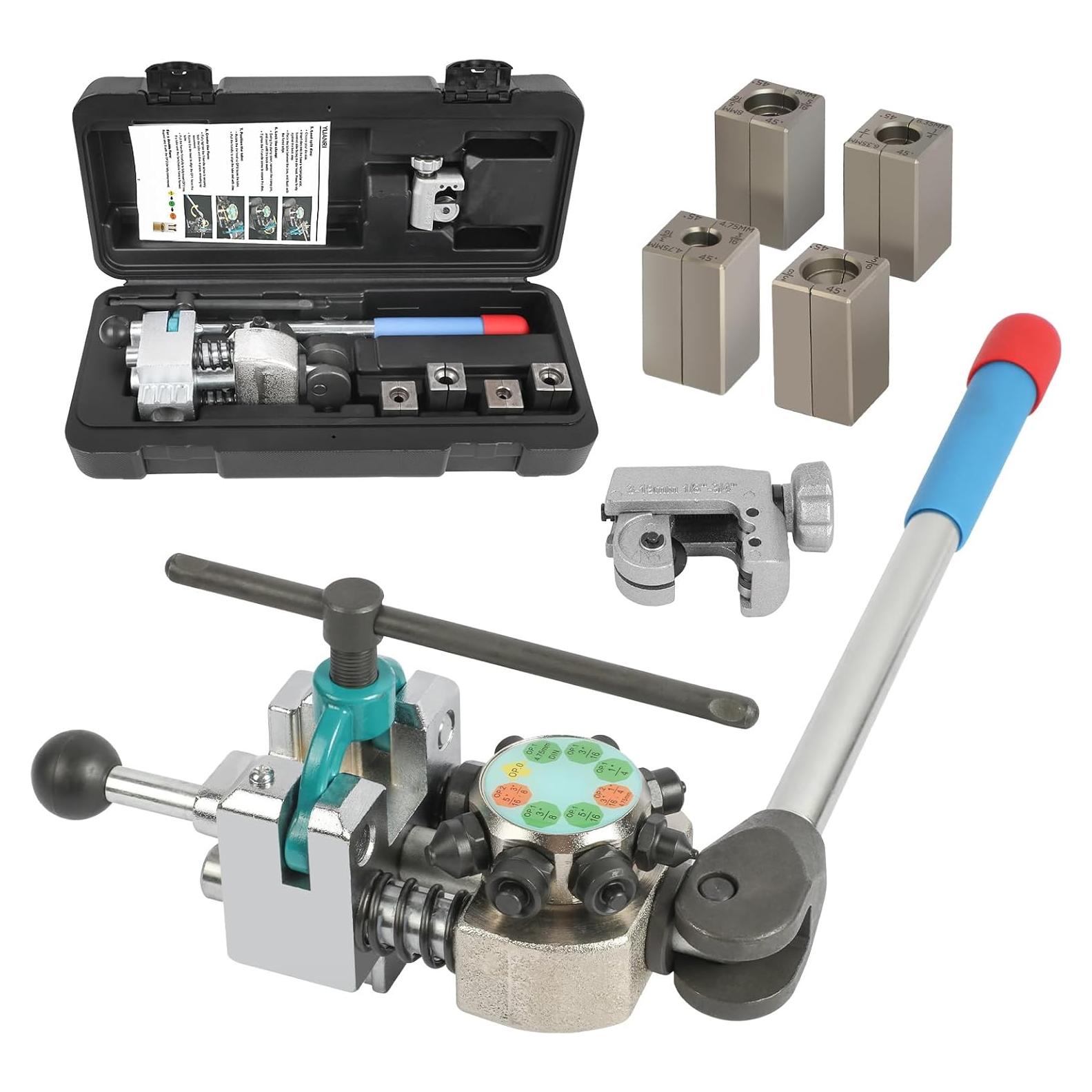 Kit de Herramientas de Conicidad de Líneas de Freno YUANRI 45°