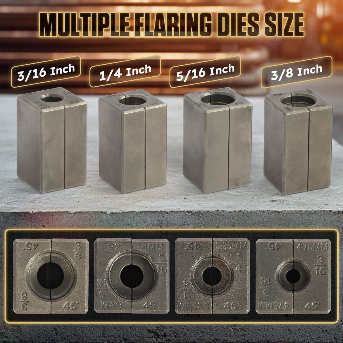 Kit de Herramientas de Conicidad de Líneas de Freno YUANRI 45°