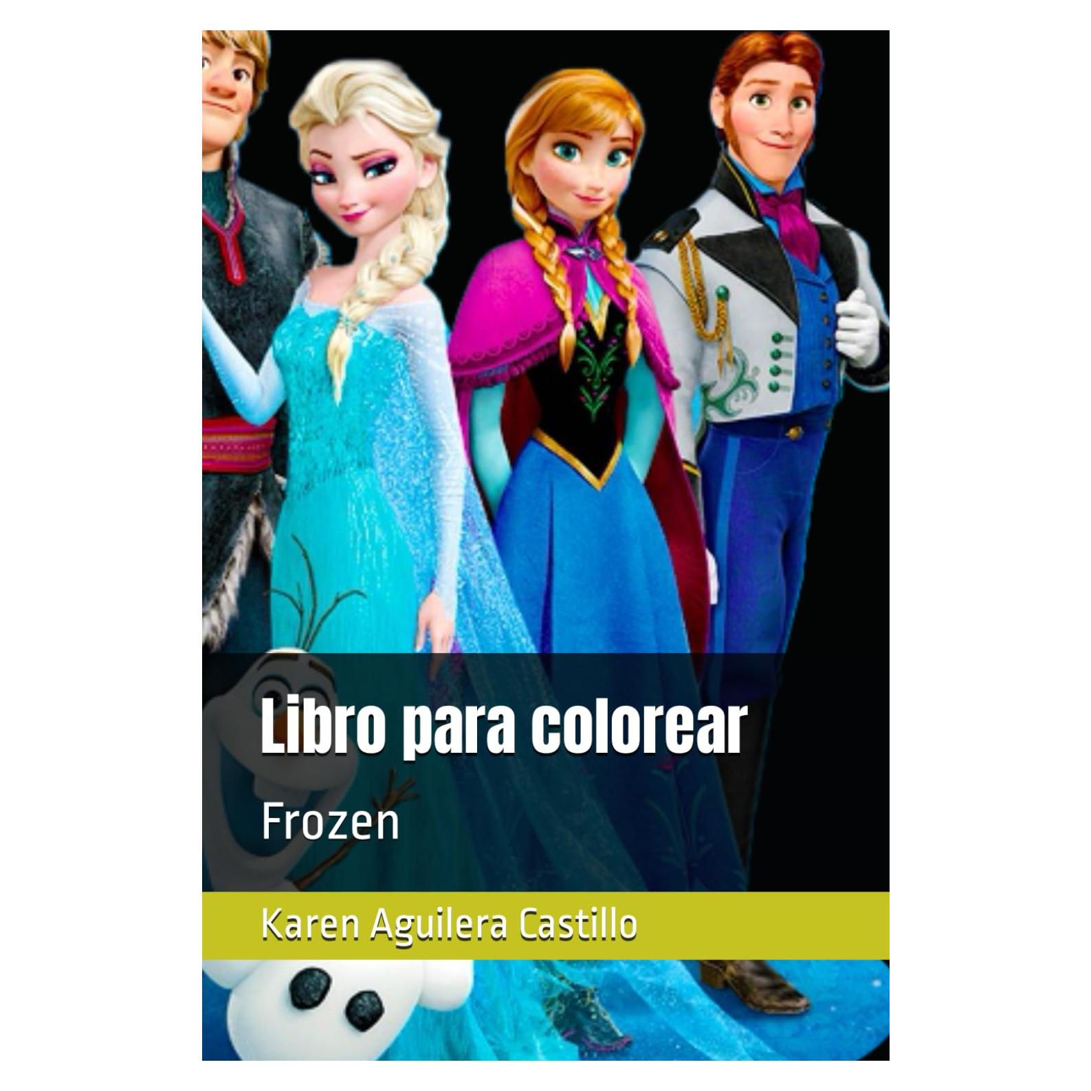 Libro para colorear: Frozen (Spanish Edition)