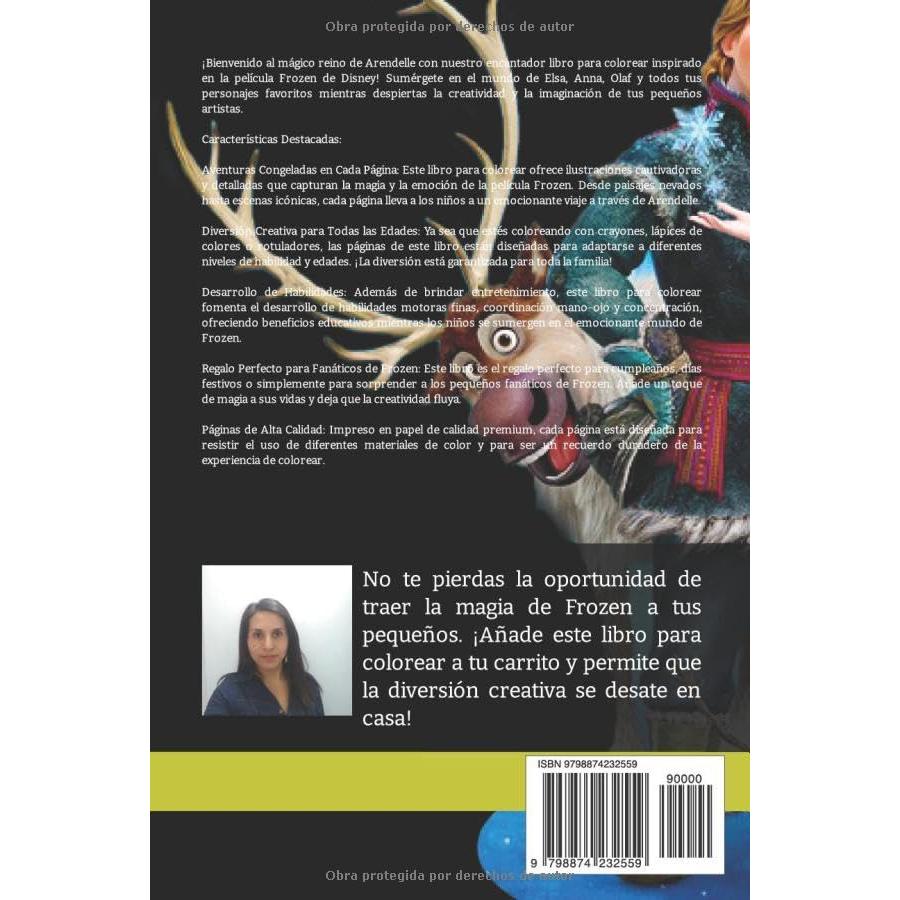 Libro para colorear: Frozen (Spanish Edition)