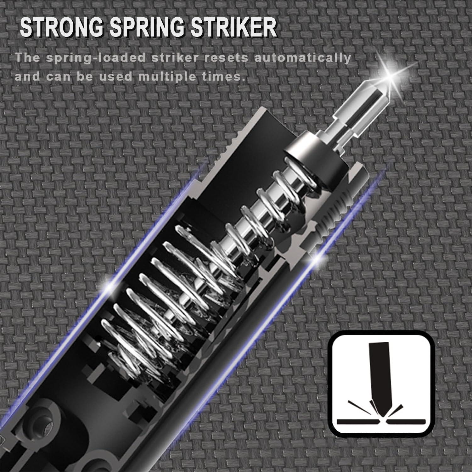 Rompeventanas de Emergencia SDFNBRA con Cortador de Cinturón Rojo