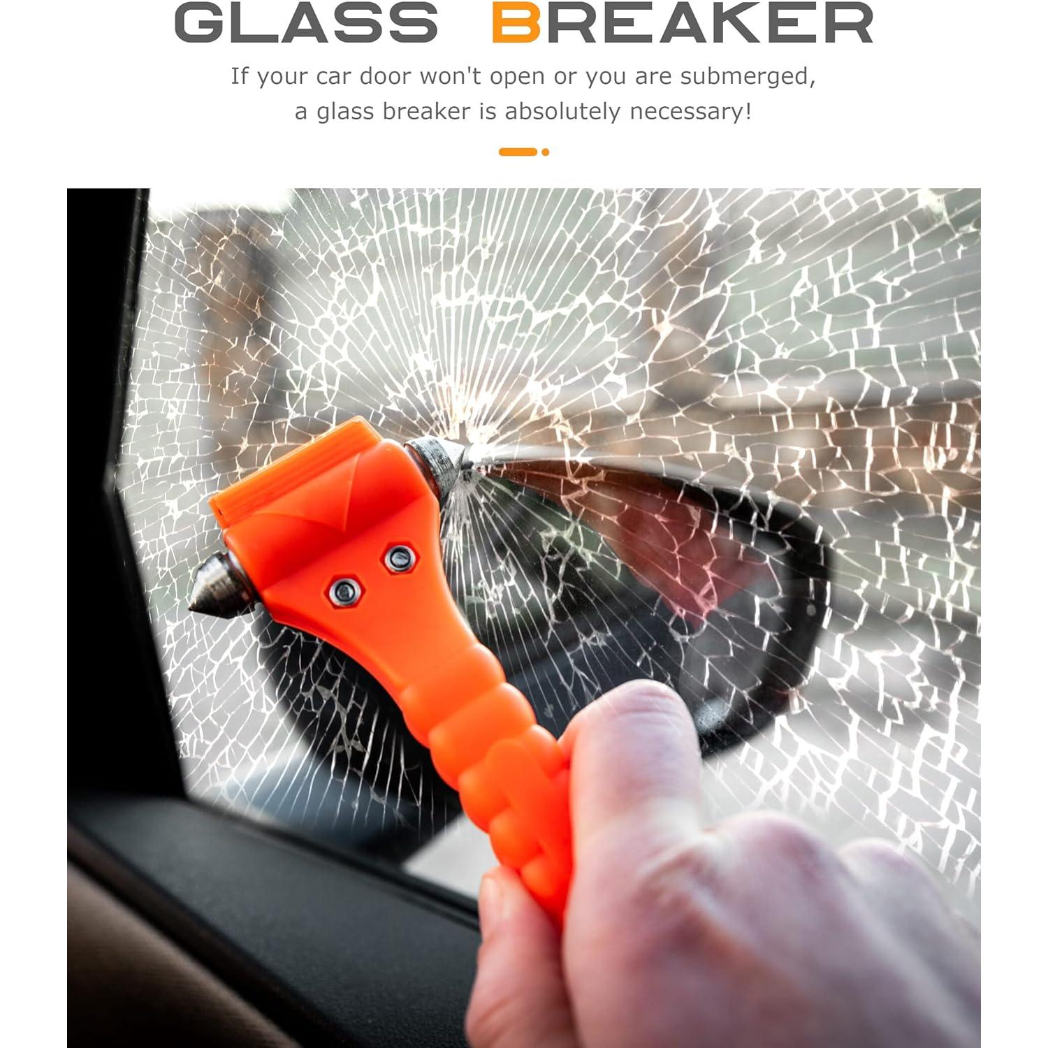 Rompeventanas y Cortador de Cinturón SCUARI 2 en 1 - 3PCS