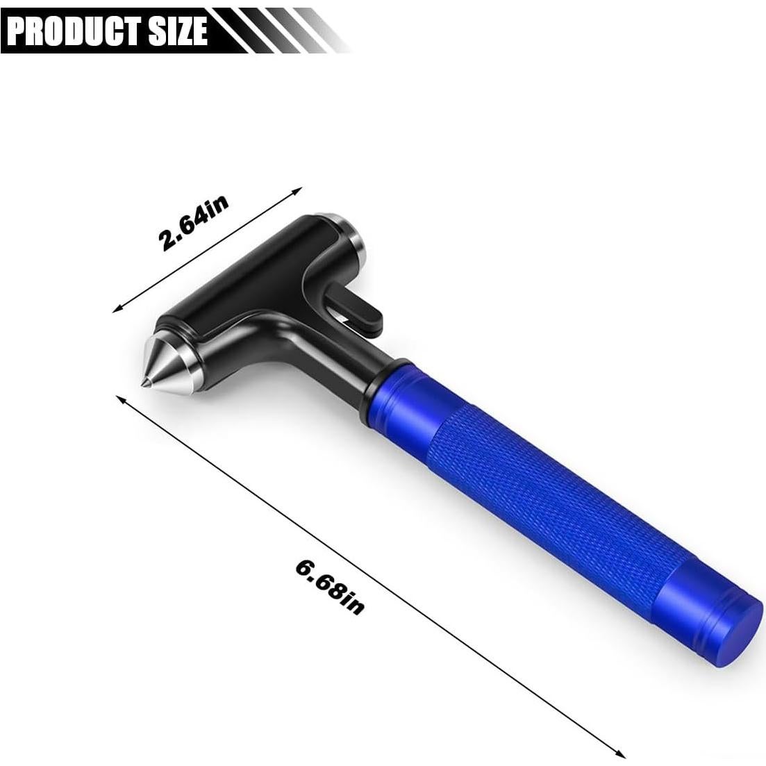 Martillo de Seguridad para Coche SMILFUY Azul 3 en 1