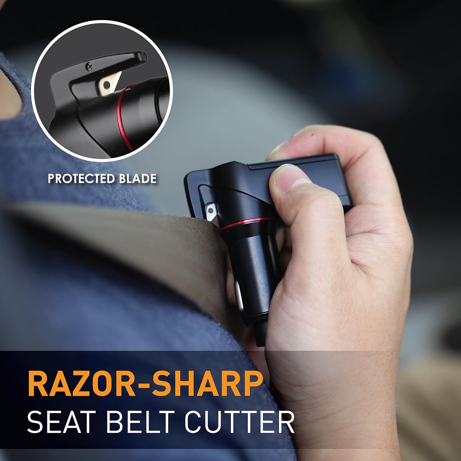 Herramienta de Escape de Emergencia Ztylus Stinger Plus Negra