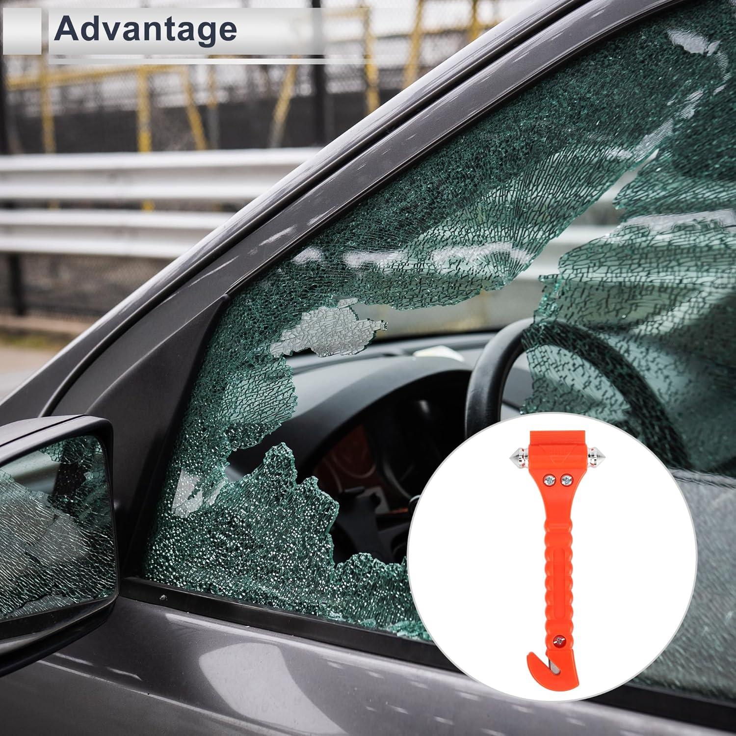 Martillo de Seguridad RATCHROLL para Automóvil 2 en 1 Cortador