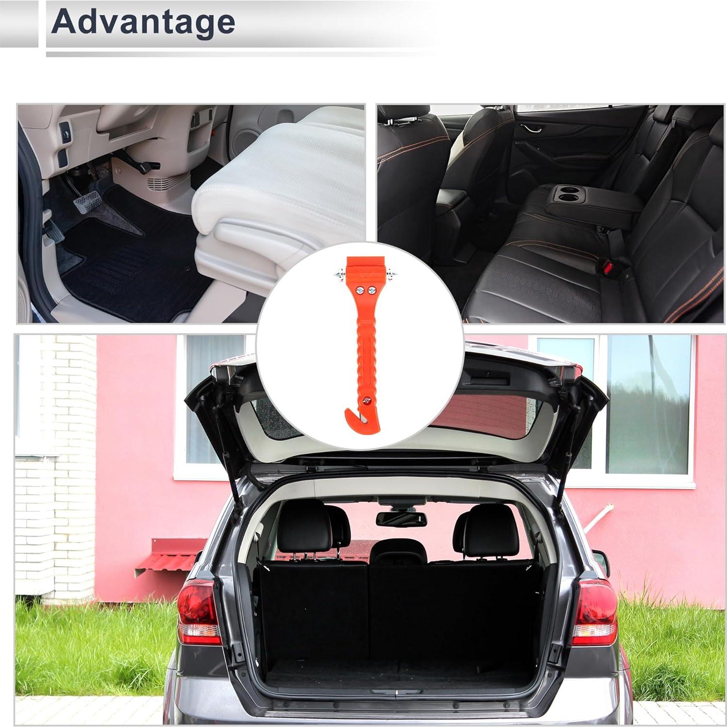 Martillo de Seguridad RATCHROLL para Automóvil 2 en 1 Cortador