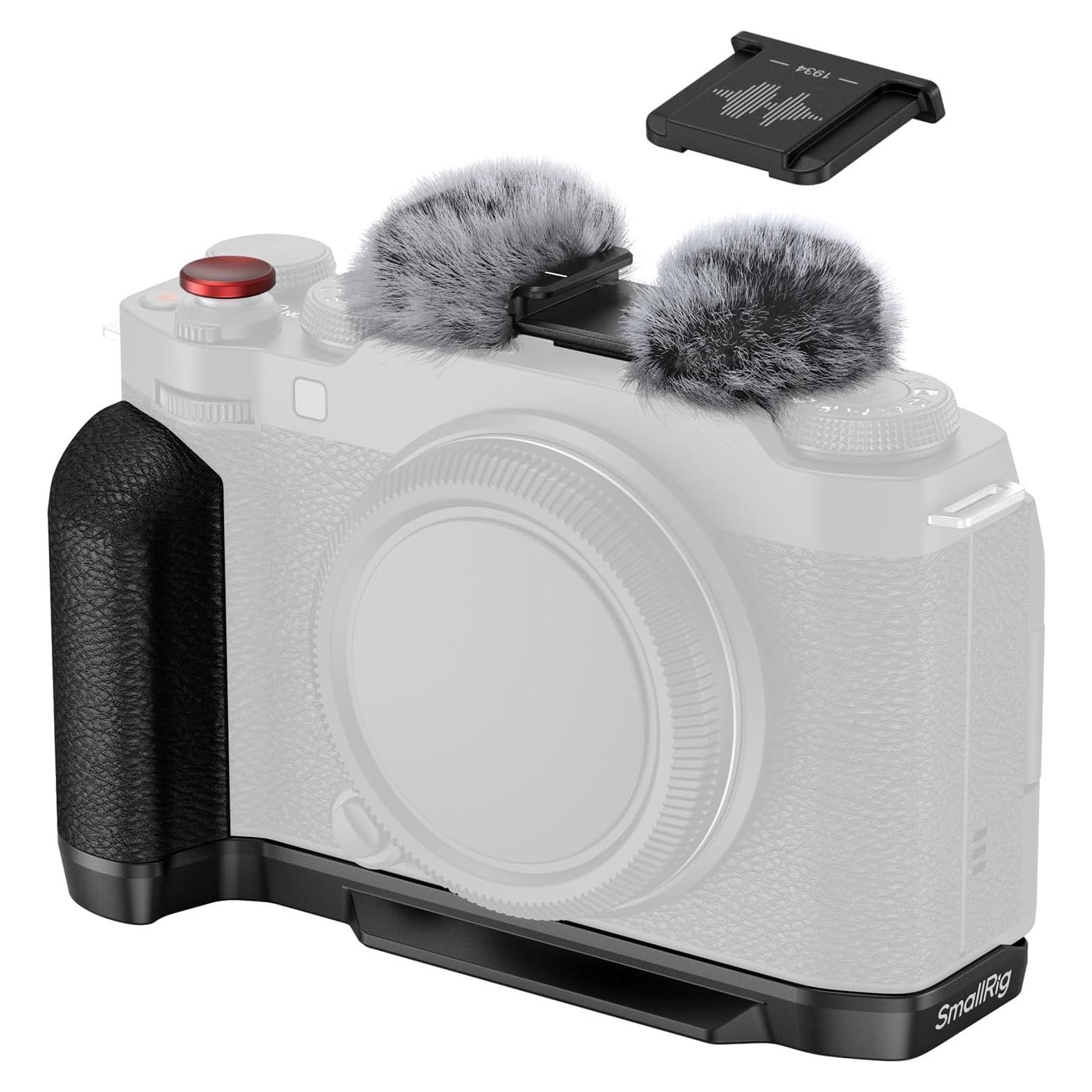 Mango en L SmallRig 4876 para FUJIFILM X-M5 con Placa Arca